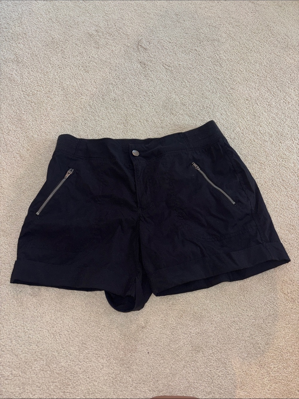 Tangerine Black Athletic Shorts